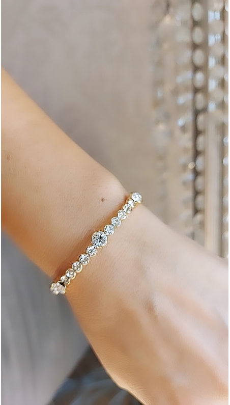Zirkon Taşlı Bileklik
