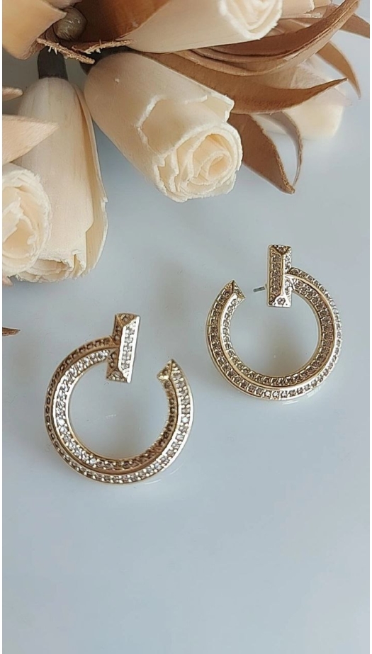 Bera Tiffany Hoops Gold