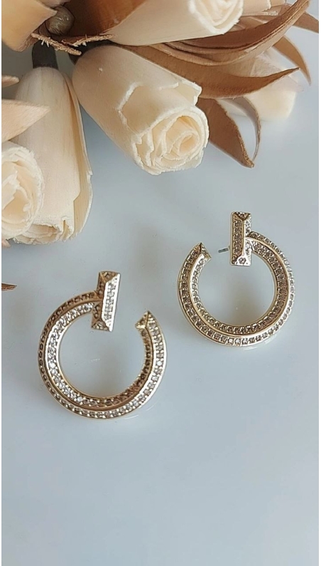 Bera Tiffany Hoops Gold