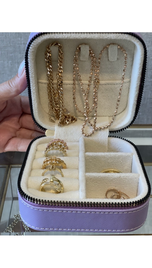 Lila  Takı Çantası