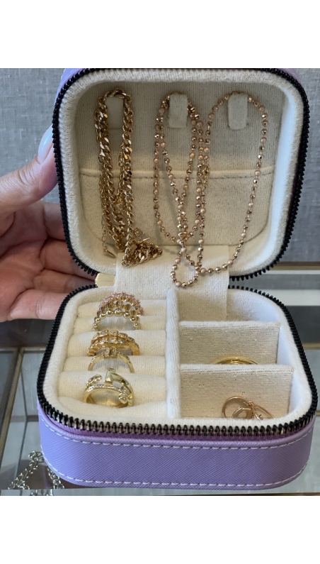 Lila  Takı Çantası