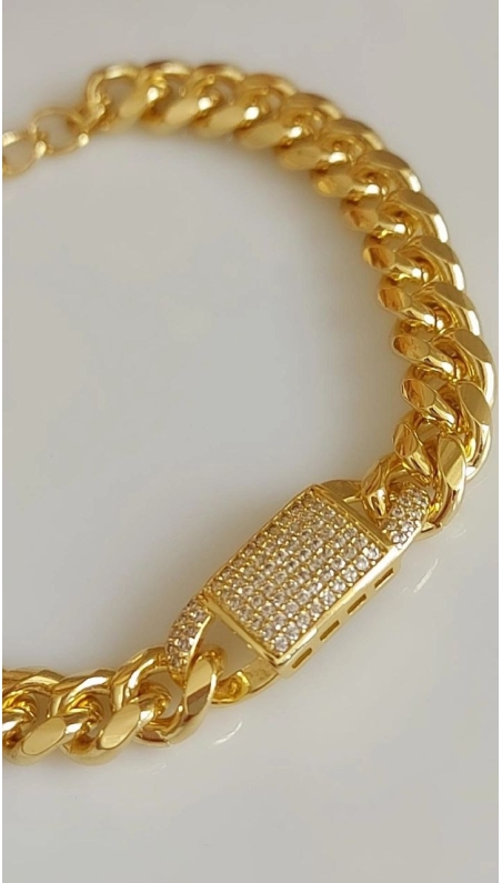 Hera Gold Taşlı Bileklik