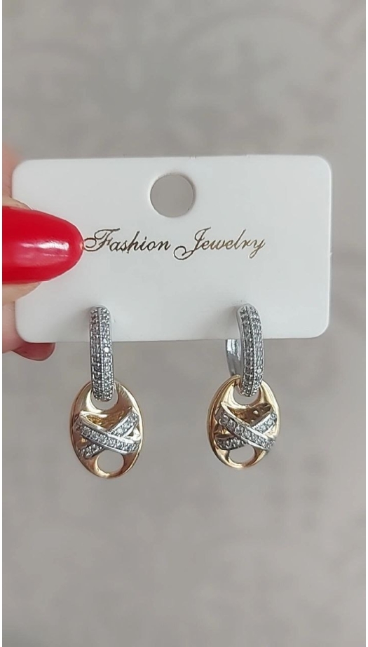 Silver-Gold Marka Küpe