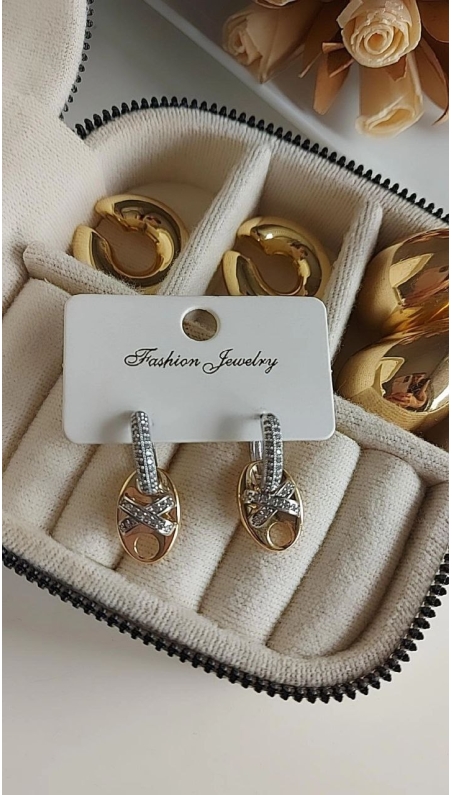 Silver-Gold Marka Küpe