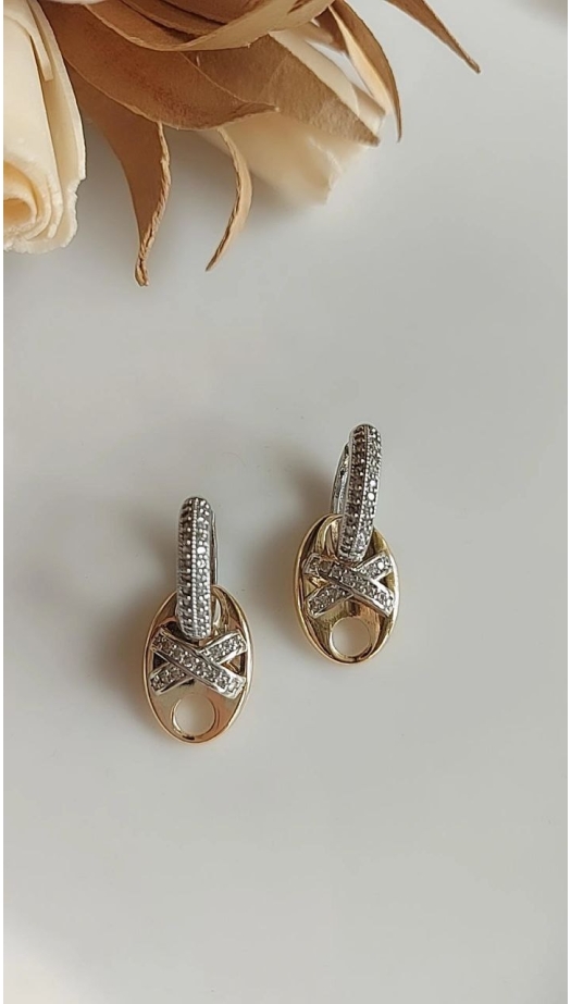 Silver-Gold Marka Küpe