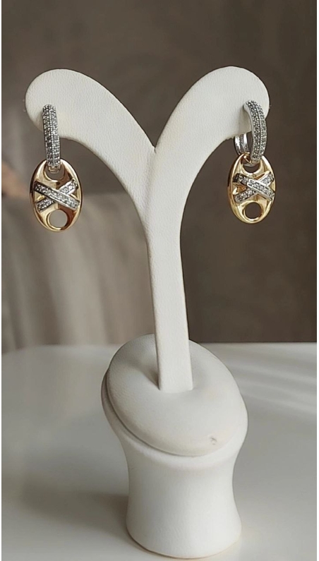 Silver-Gold Marka Küpe