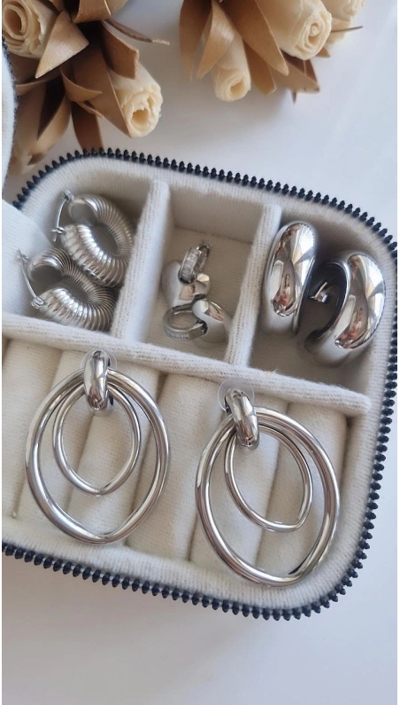 Vintage Silver Küpe