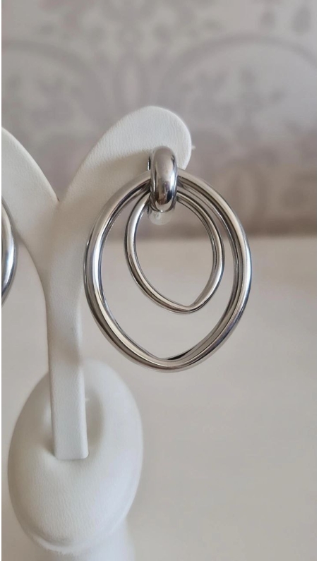 Vintage Silver Küpe