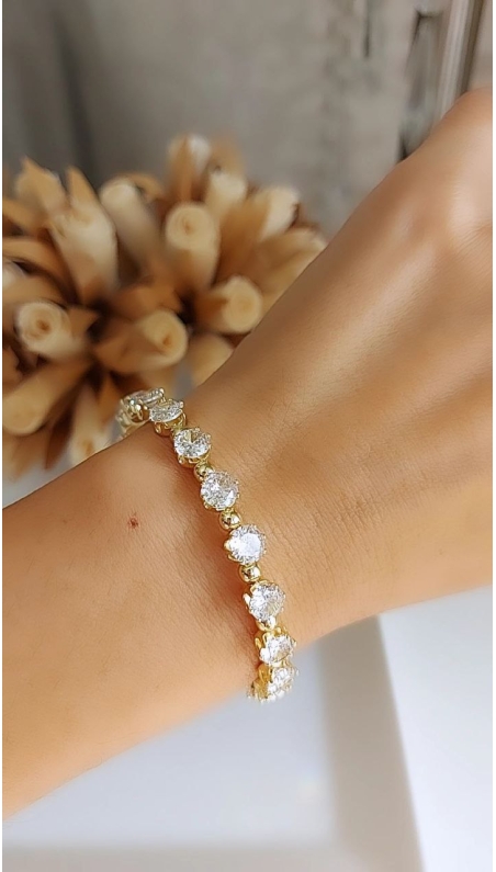 Özel Seri Taşlı Kelepçe