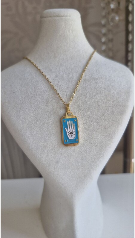 The Pentacles Tarot Kart Kolye