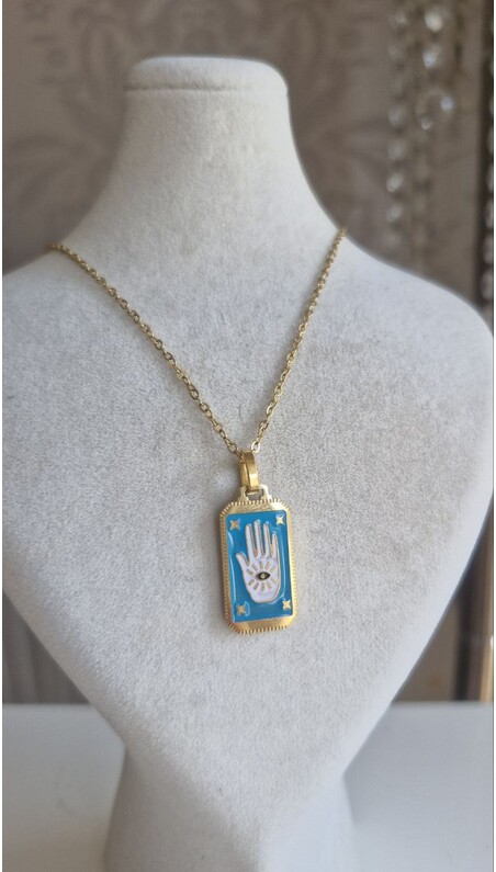 The Pentacles Tarot Kart Kolye