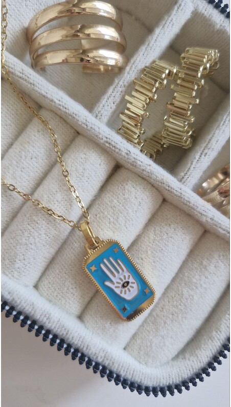 The Pentacles Tarot Kart Kolye