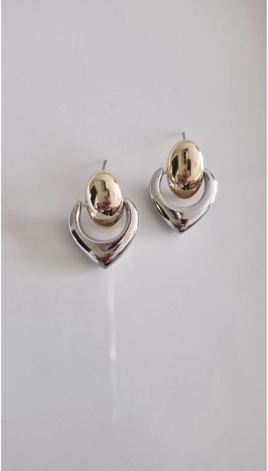 Alya Kalp Küpe Gold