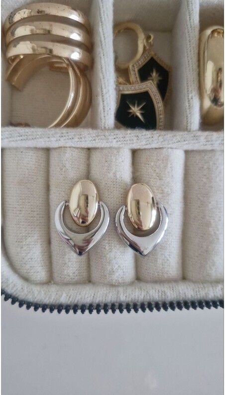 Alya Kalp Küpe Gold