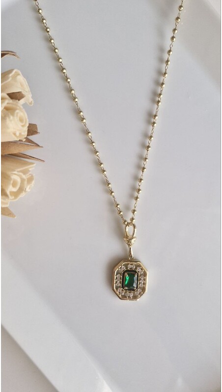 Royal Charm Taşlı Kolye