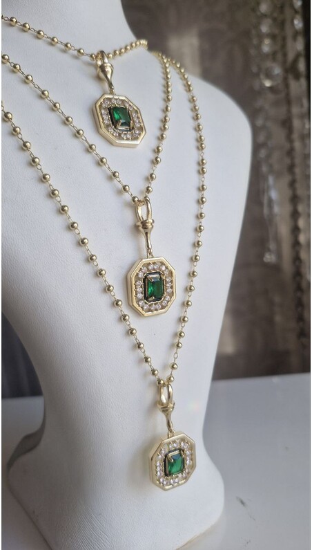 Royal Charm Taşlı Kolye