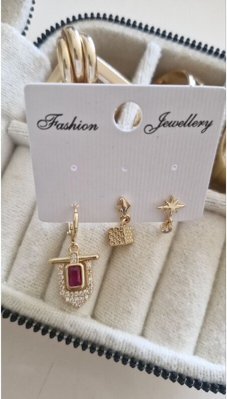 Celestial Touch Purple Üçlü Set