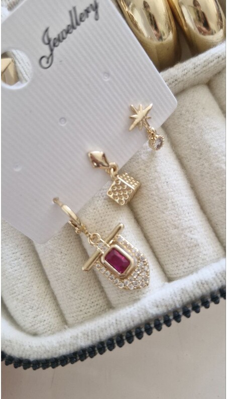 Celestial Touch Purple Üçlü Set