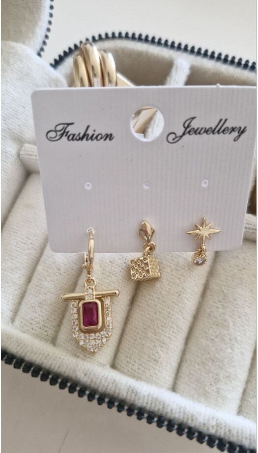 Celestial Touch Purple Üçlü Set