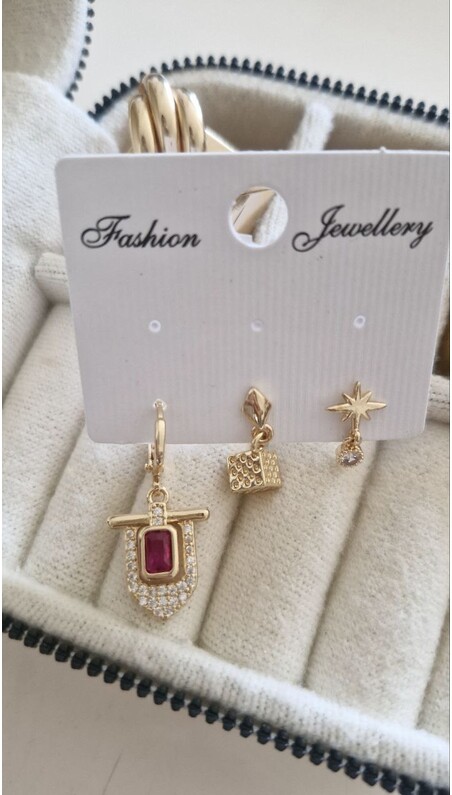 Celestial Touch Purple Üçlü Set