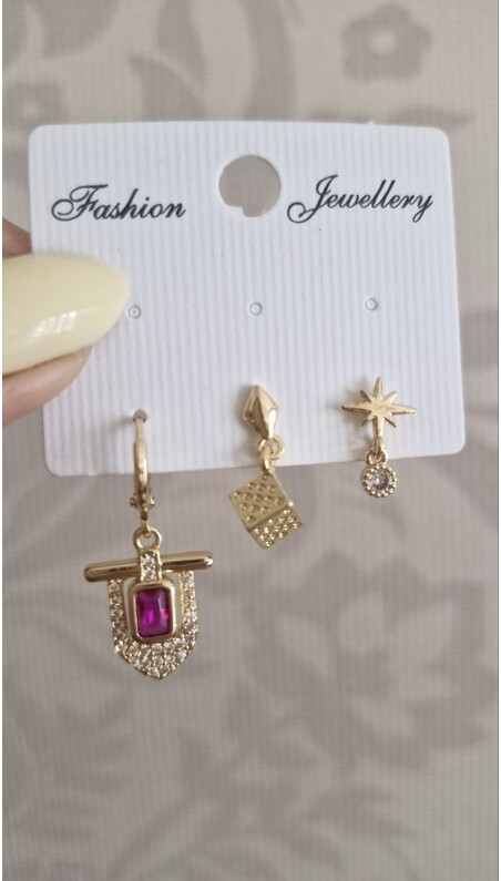 Celestial Touch Purple Üçlü Set