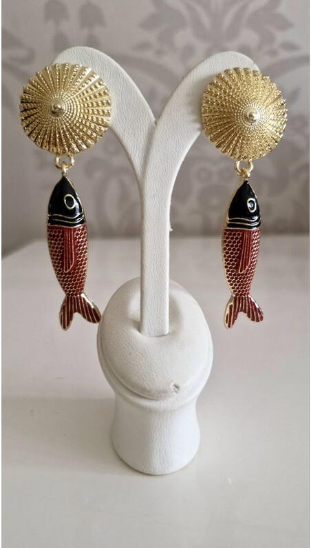 Pırıltı Balığı Küpe