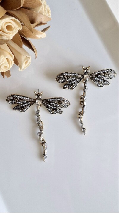 Kanat Işıltısı Küpe 2