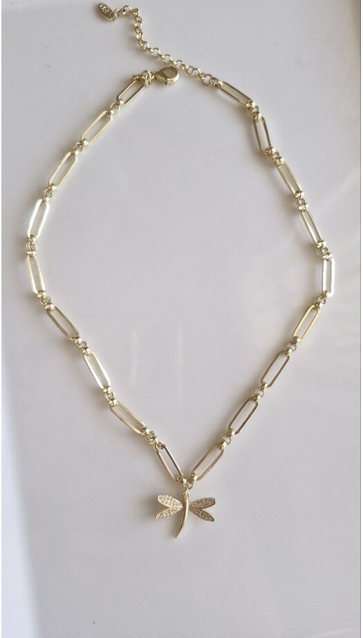 Şans Işıltısı Yusufçuk Kolye