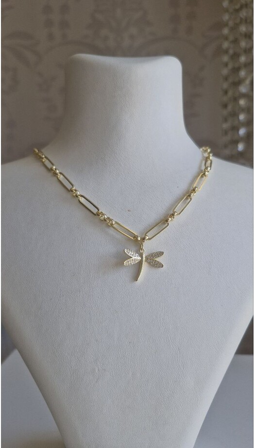 Şans Işıltısı Yusufçuk Kolye