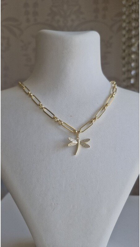 Şans Işıltısı Yusufçuk Kolye