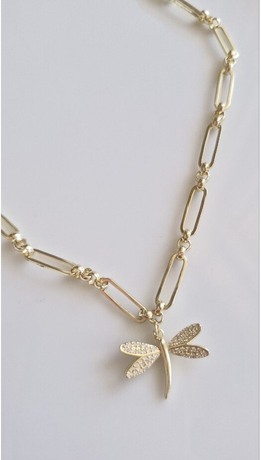 Şans Işıltısı Yusufçuk Kolye