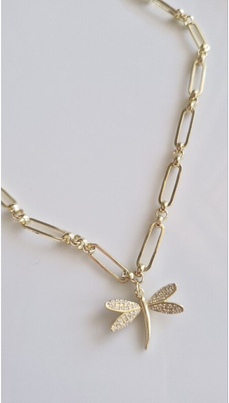 Şans Işıltısı Yusufçuk Kolye