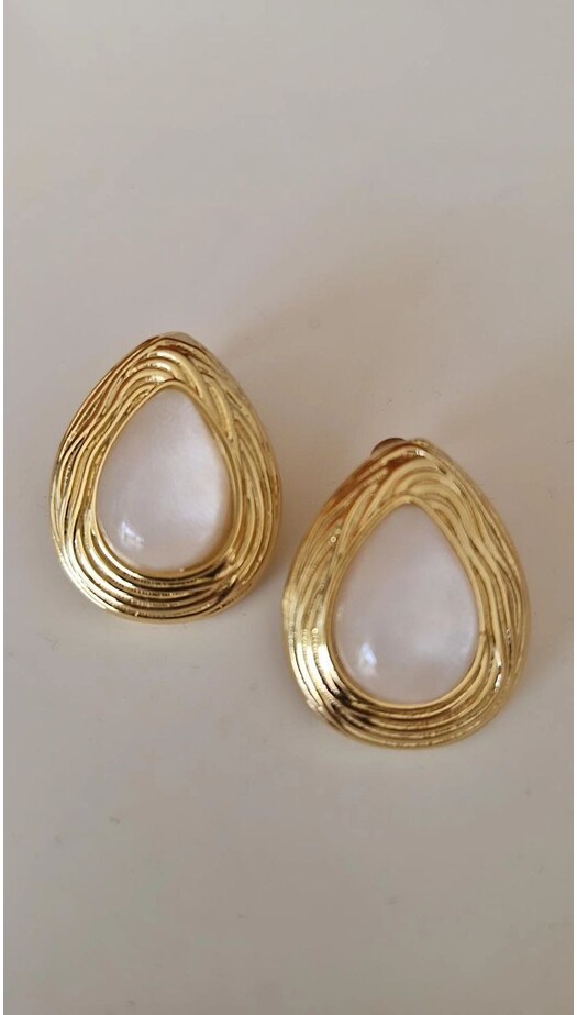 Sedefli Vintage Küpe